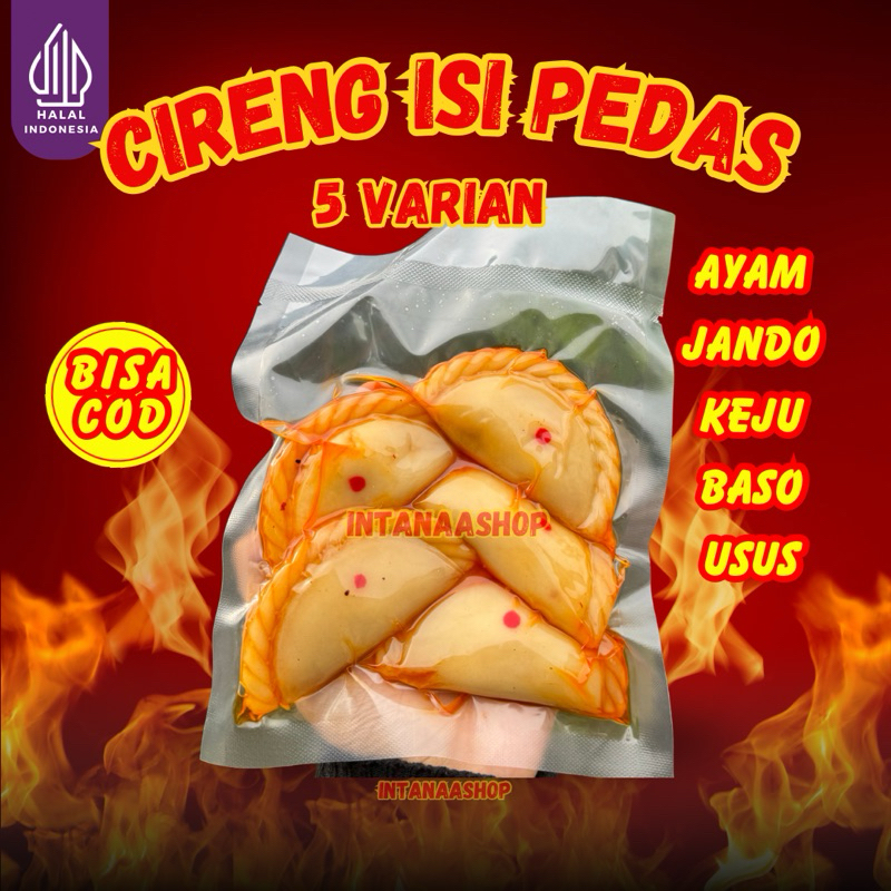 

CIRENG ISI AYAM SUWIR PEDAS / JANDO / KEJU / BASO / USUS