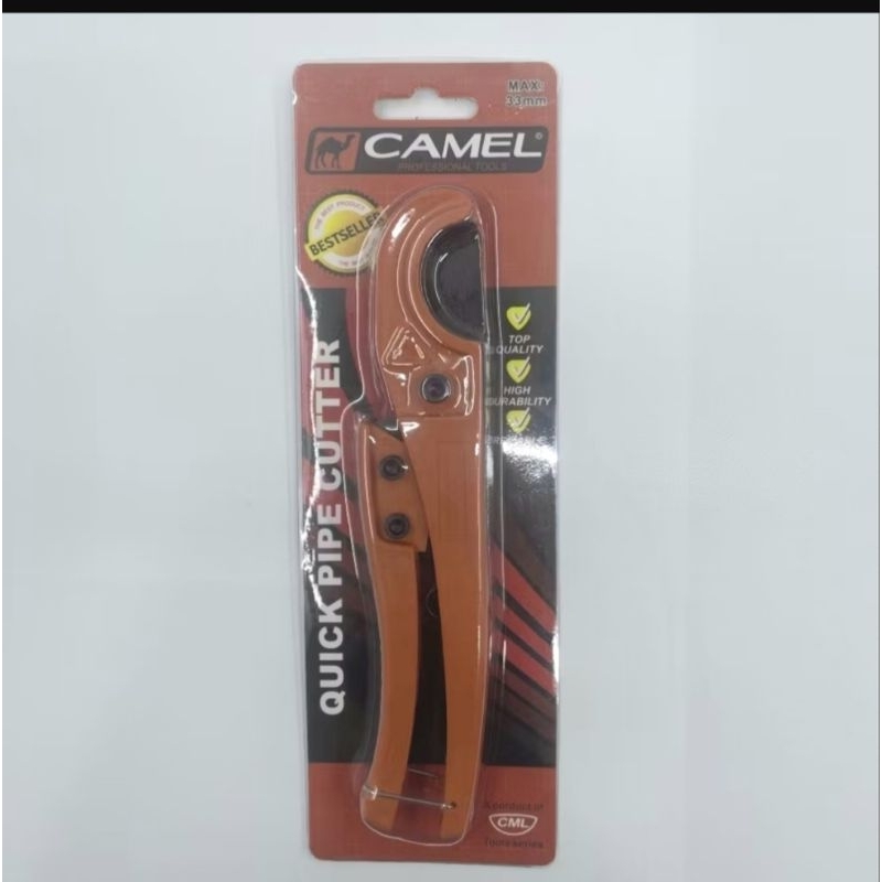 

Pemotong Pipa Paralon 33mm Camel Cutter PvC
