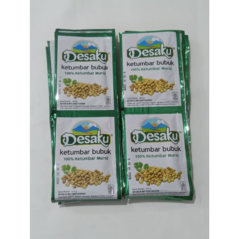 

Desaku ketumbar bubuk 12,5 gr isi 12 pcs