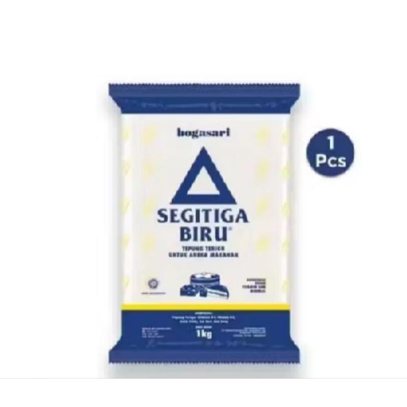 

Tepung Terigu Segituga Biru Bogasari 1 Kg
