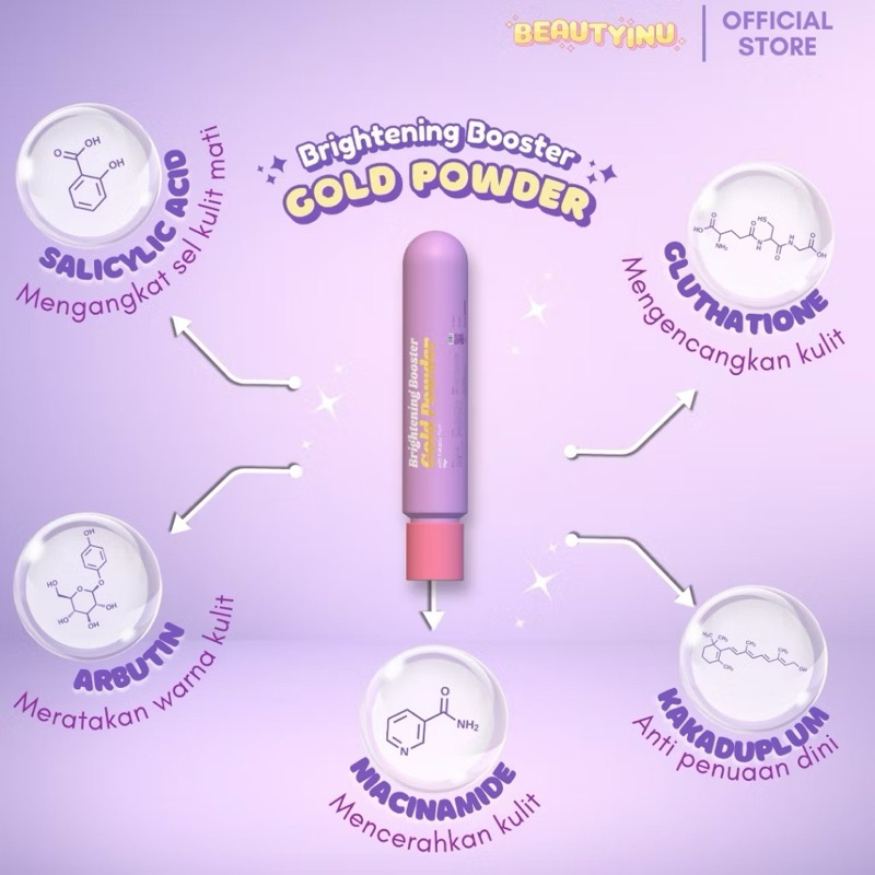 BRIGHTENING BOOSTER GOLD POWDER