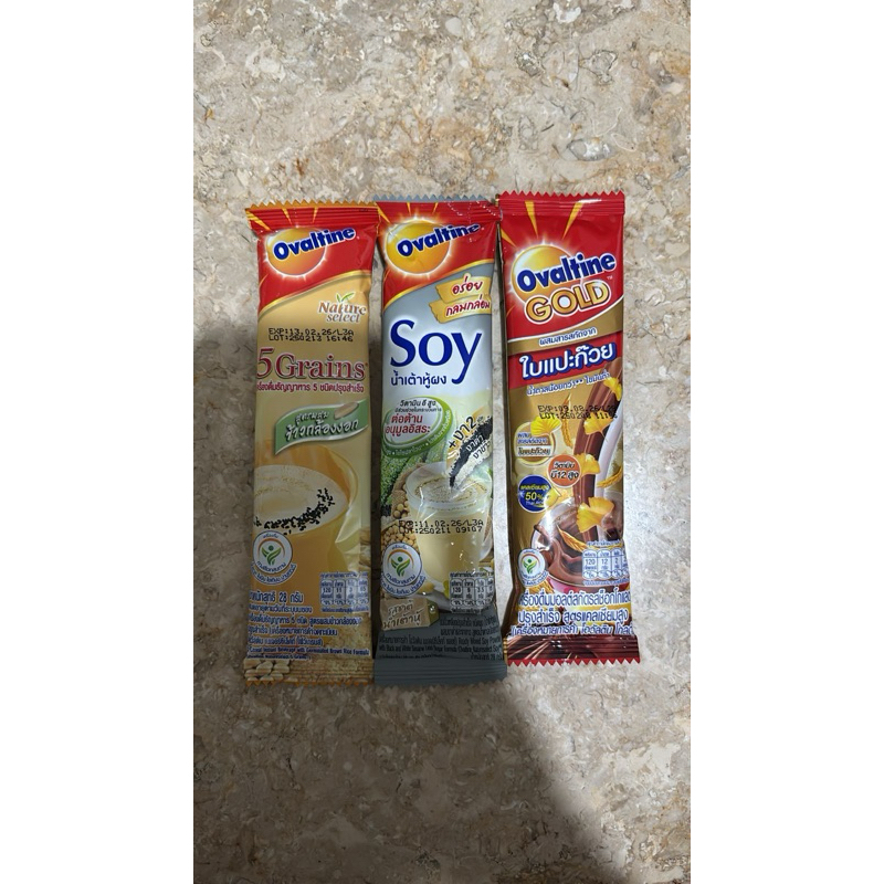 

OVALTINE GOLD / OVALTINE SOY / OVALTINE 5 GRAINS