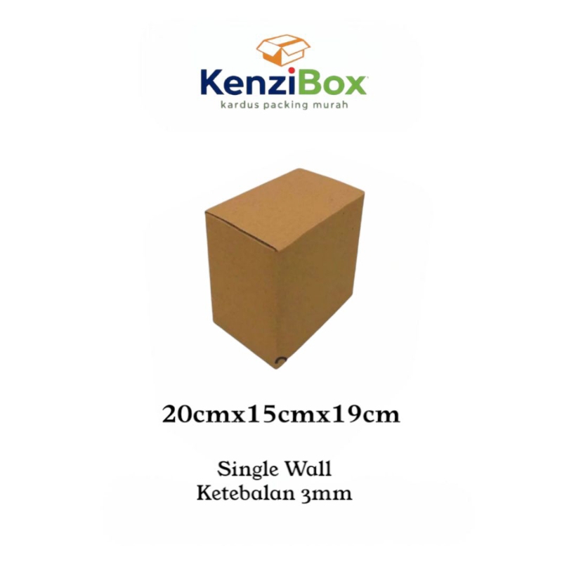 

kardus/karton/box UK. 20x15x19 cm single wall