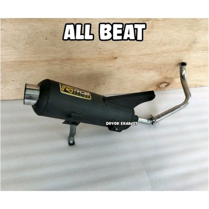 KNALPOT TSUGIGI RCB UNTUK MOTOR ALL BEAT. Beat karbu, Beat Esp Fi. Beat Pgm Fi. Beat street old/new.