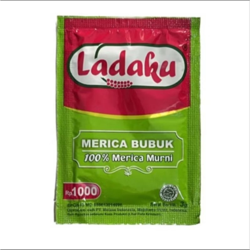 

Ladaku Merica Bubuk 12 Sachet