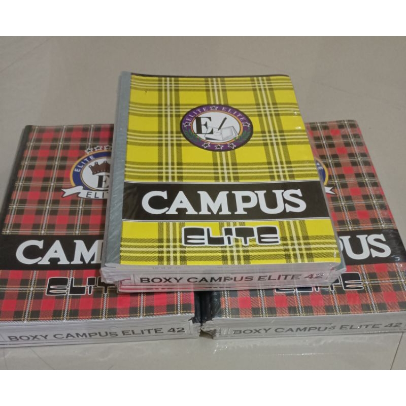 

promo gratis ongkir buku tulis campus Ideal isi 42 lembar//36 lembar//50 lembar//1 pak isi 10 buku//ukuran buku panjang.