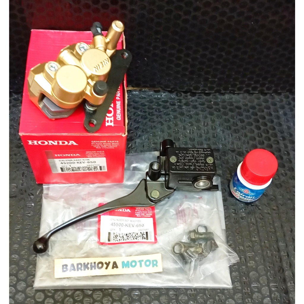 Kaliper Cakram Depan Set Master Rem Atas Assy Supra X Lama Supra Fit New Karisma Supra X 125 Revo La