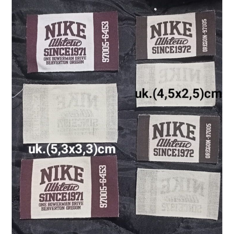 

label merek tag merek label (main misc care) label tag nike