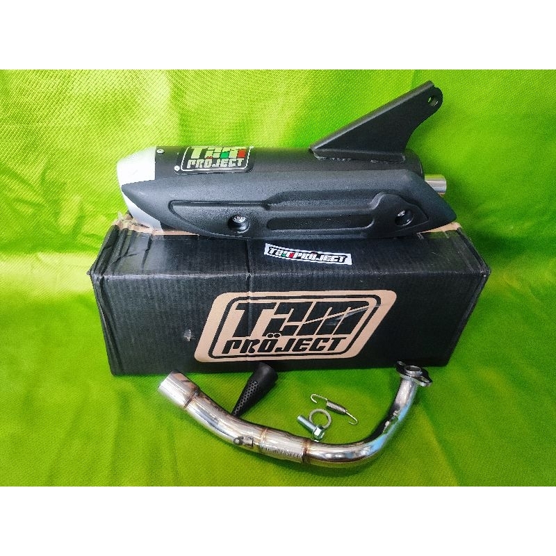 knalpot TZM project beat deluxe Genio Scoopy new