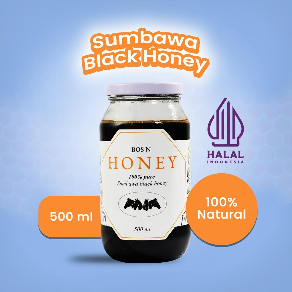 

Madu Hitam BOS N 500ml – 100% Madu Hutan Asli