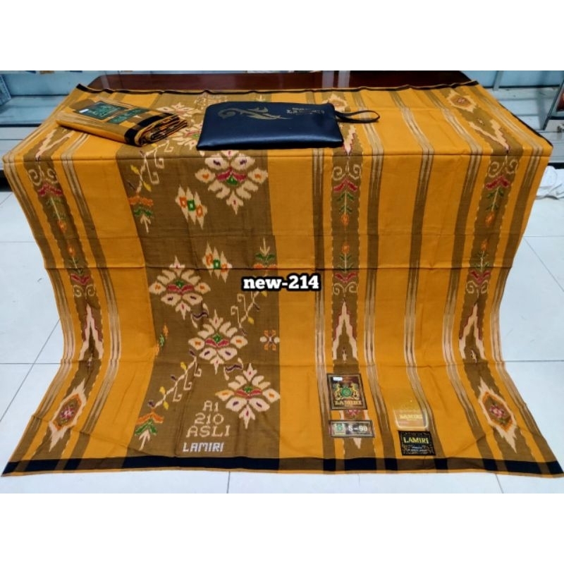 Sarung LAMIRI MS Sutra 50 Motif MGT Jentik Liris Mix II
