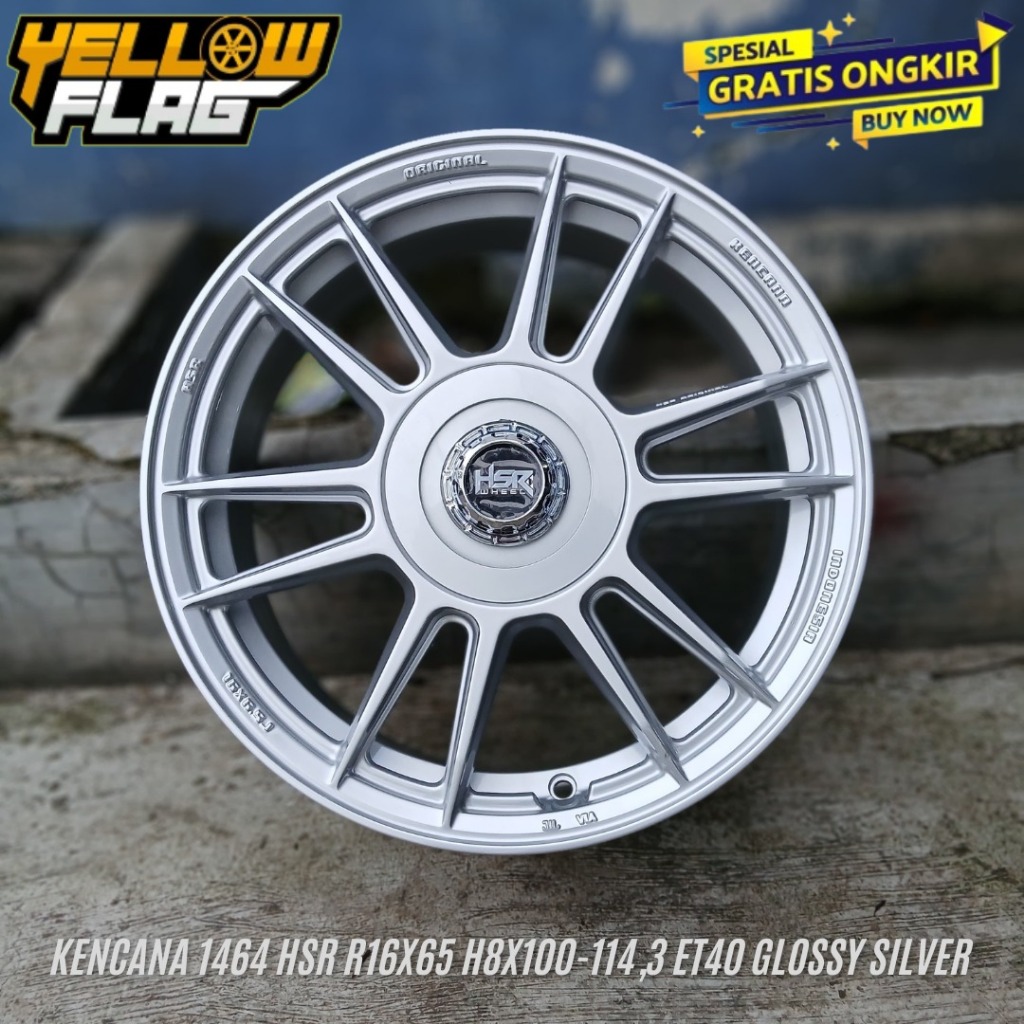 Velg Mobil Ring 16 Livina Confero Evalia Mobilio Freed Vios Avanza Xenia Hsr Kencana R16 Silver