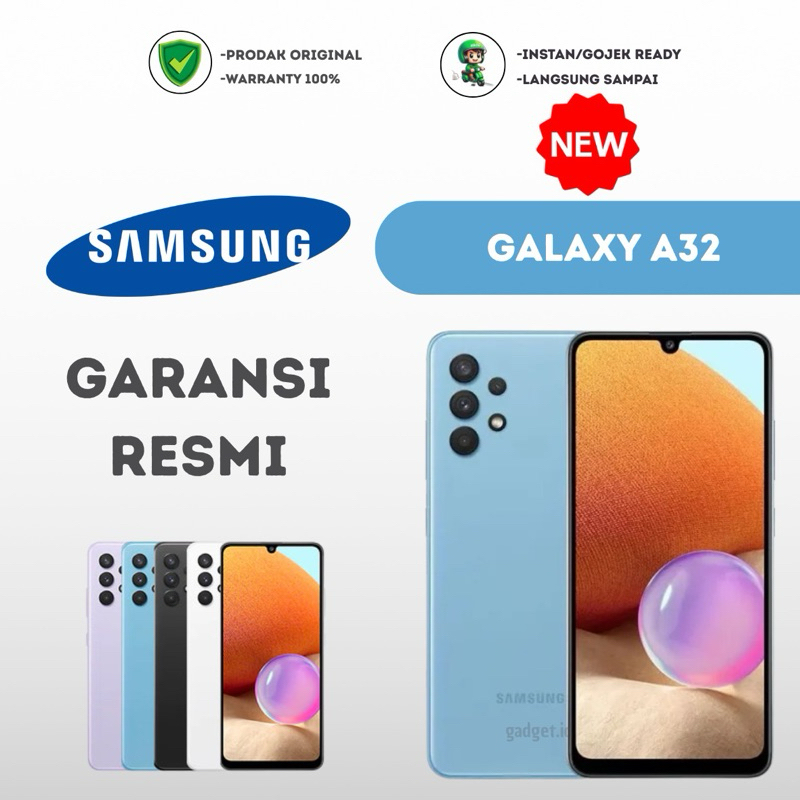 Samsung galaxy A32 6/128 8/128 garansi resmi Samsung Sein indonesia 1 th New segel