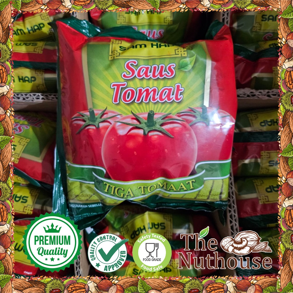 

Sam Hap Saos Tomat / Saus Tomat Tiga Tomat Samhap REFILL 500gr