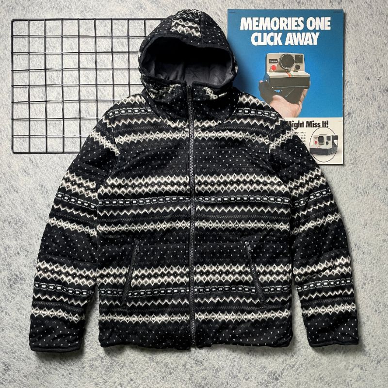 JAKET UNIQLO NAVAJO, JAKET UNIQLO NOT HOODIE, UNIQLO SECOND ORIGINAL