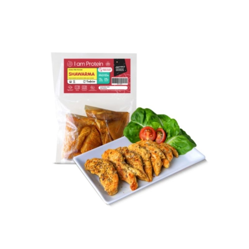Chicken Tenderloin Fillet Marinade Shawarma 250gr