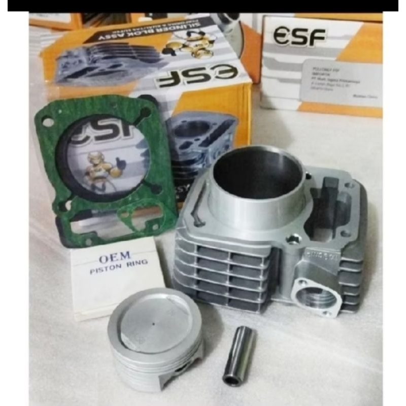 BLOK SEHER BORING SET PISTON VERZA CRF MEGAPRO NEW BORE UP 64,5Mmm