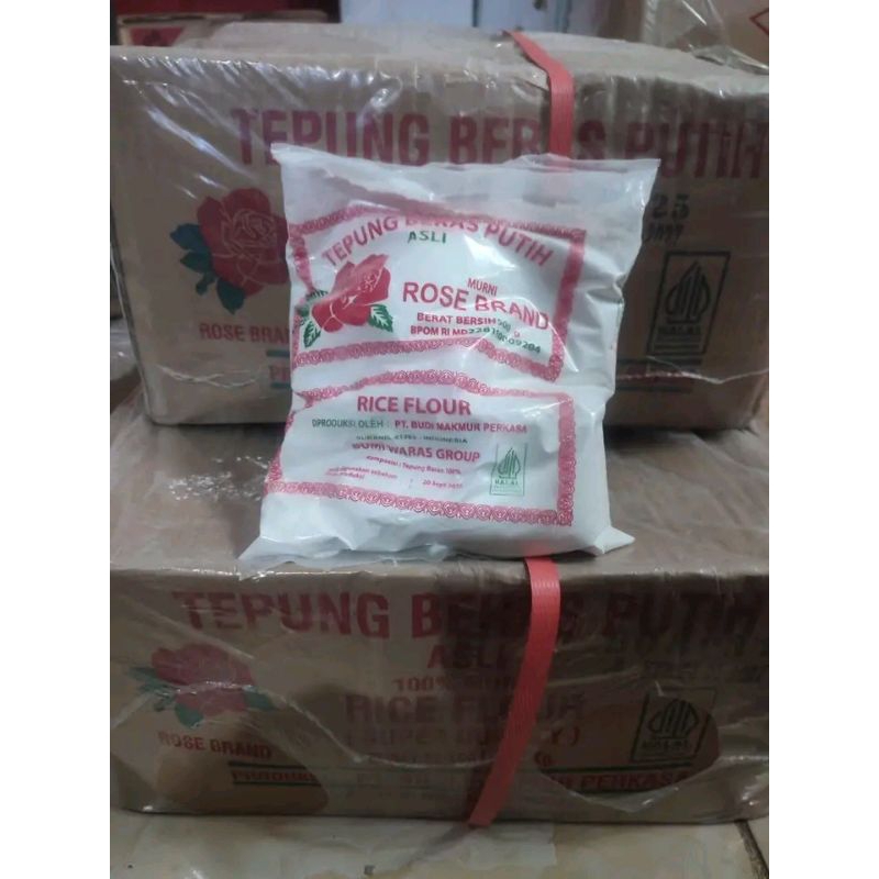 

Tepung Beras dan Ketan Rosebrand 500gram paket 1karton isi 20 bungkus