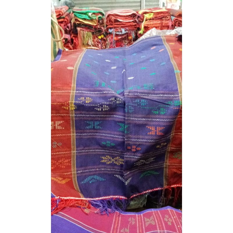 ulos sadum batak ungu sisi merah batak toba