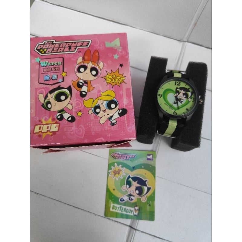 Ppg jam tangan  |Power Puff girl watch | jam tangan ppg asli toptoy