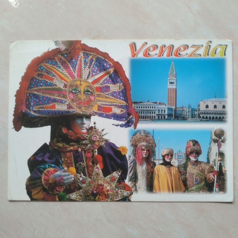 

Kartu Pos Jadul Foto Venezia il Carnevale tahun 2000 an - YN2253