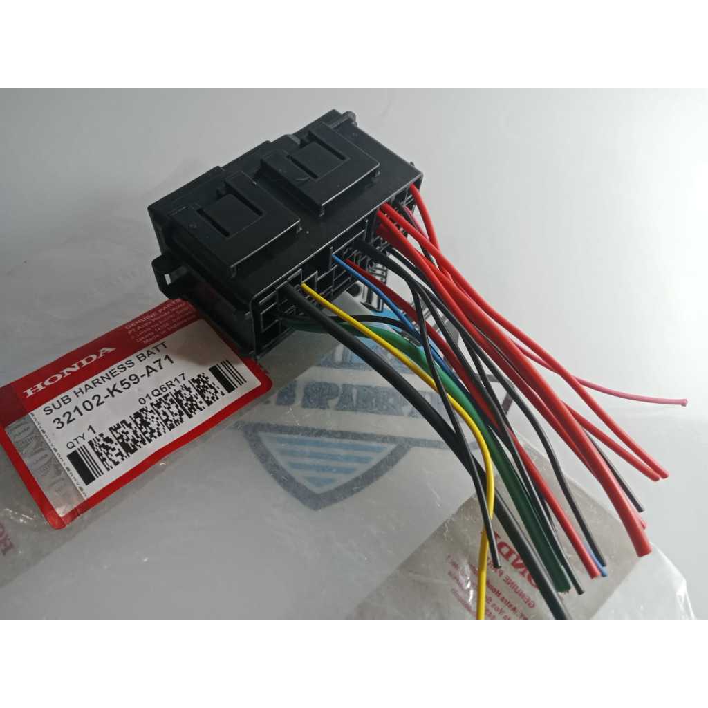Rumah Sekring K59 Atau Box Sekring Vario 150, Sub Harness Baterry Motor vario 150 Part: K59