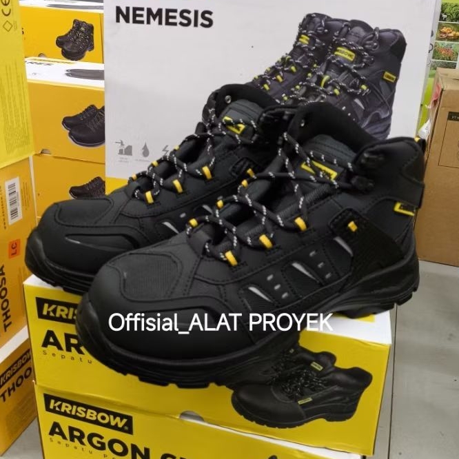 Sepatu Safety Krisbow NEMESIS || Safety Shoes Krisbow NEMESIS