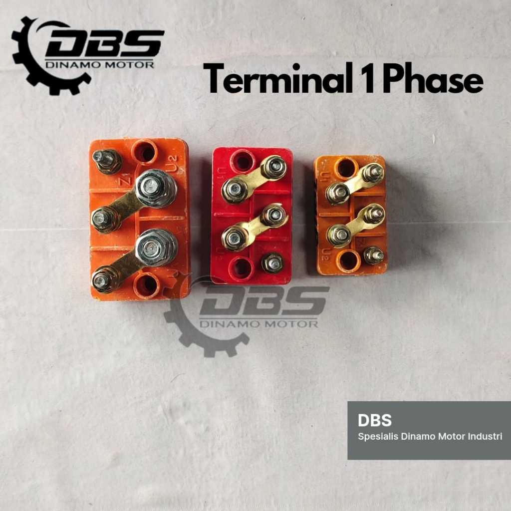 Terminal untuk dinamo 7.5 Hp 10 Hp 1 Phase Frame 132 Kondisi Baru