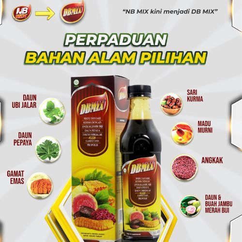 

Sari Kurma Madu Angkak DBMIX Ratu Lebah 470gr Plus Propolis Jambu Biji Obat Typus Demam Tinggi