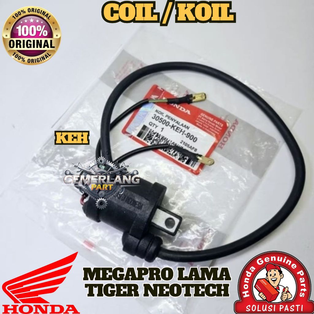 COIL / KOIL KEH HONDA MEGAPRO LAMA TIGER NEOTECH ORIGINAL HONDA