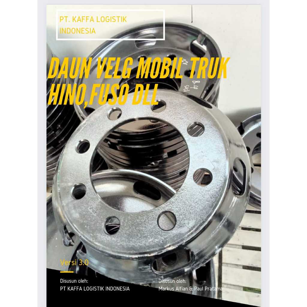 Topi Velg Fuso Ring 20 Lubang 8 Tebal 14mm Lubang Angin Oval