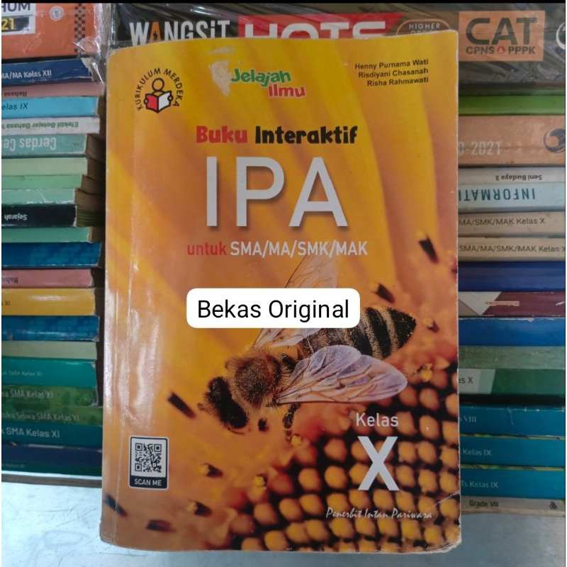 Buku Interaktif IPA SMA Kelas 10 X Kurikulum Merdeka Penerbit Intan Pariwara