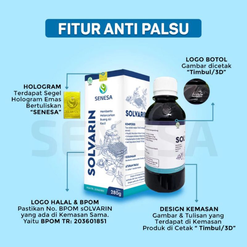 "PROMO" SANESA MADU SOLVARIN ORIGINAL AMPUH UNTUK GEJALA GINJAL BERMASALAH