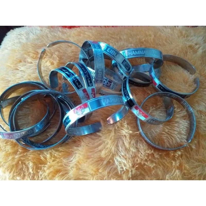 gelang custom oleh oleh dan kenang kenangan ibadah haji