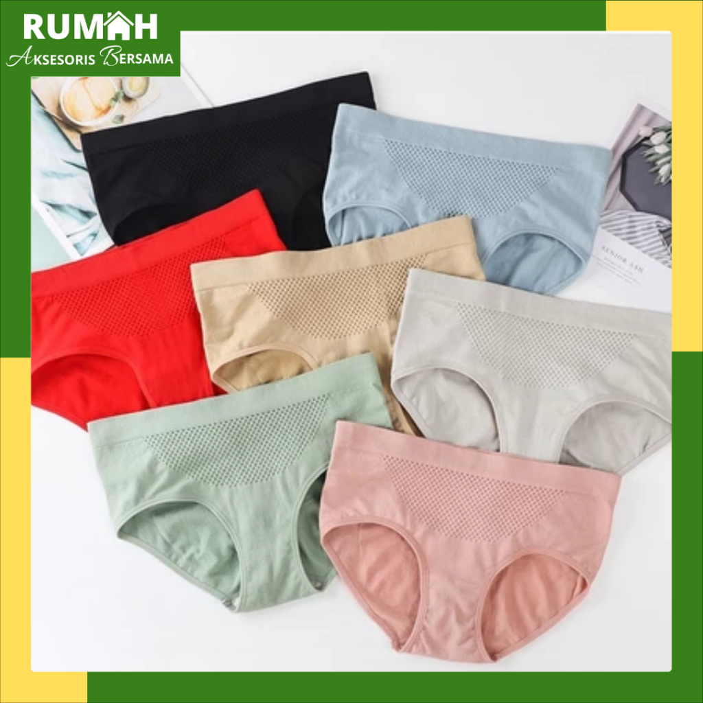 RAB CD109 Celana Dalam Haid Murah High Quality Celana Dalam 3D Menstruasi Waterproof Anti Tembus