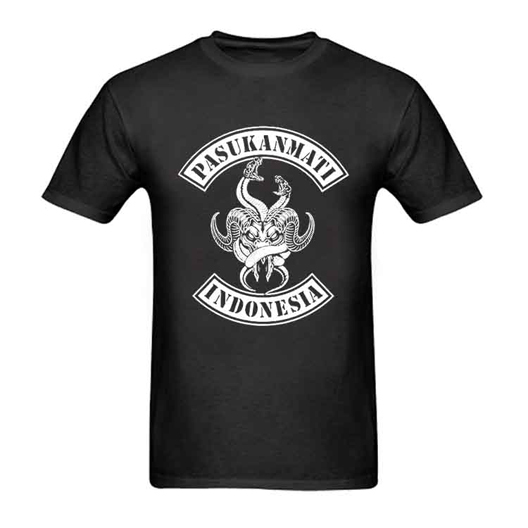 Deadsquad Pasukan Mati Indonesia Tshirt Katun Kombed 30s Casual T-SHIRT Real Pict BISA COD | Size S 