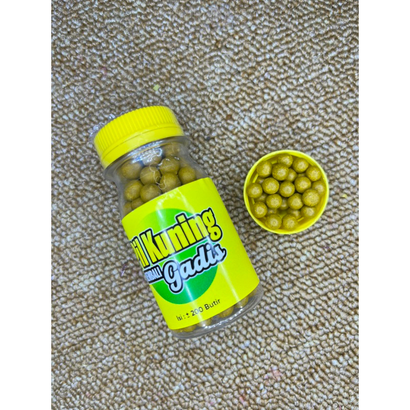 pil kuning untukbadan