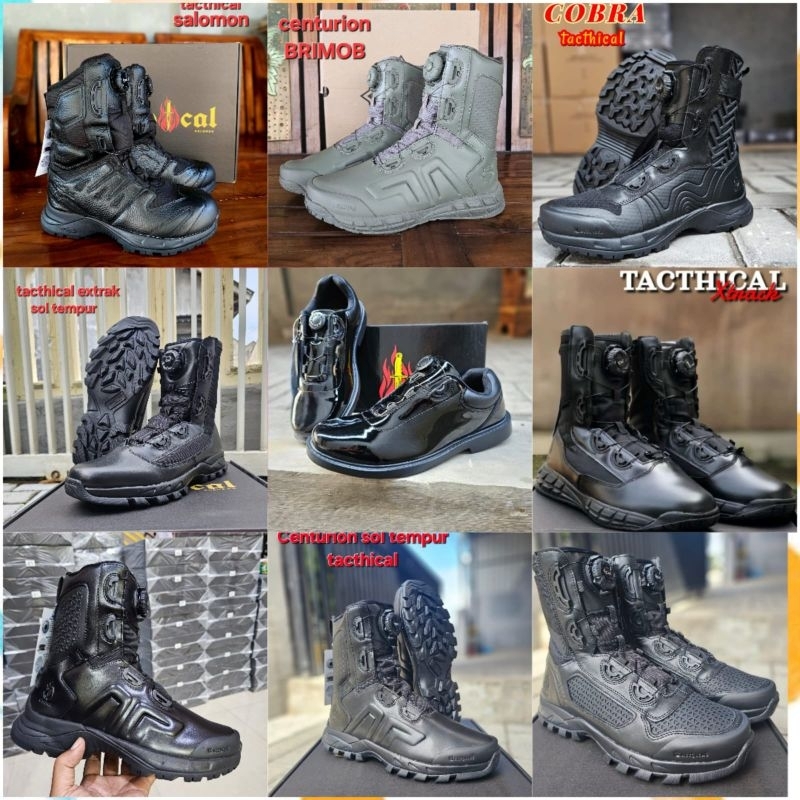 SEPATU PDL TACTICAL TALI PUTAR TNI POLRI