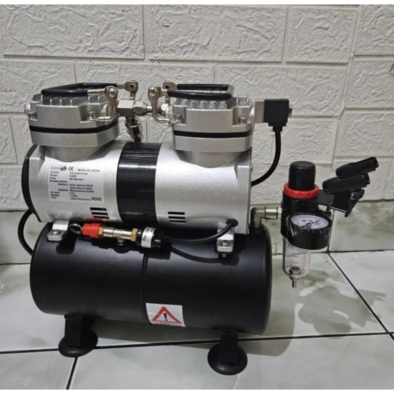 Kompresor airbrush krisbow CRDPAA002 air brush mini 3.5 liter