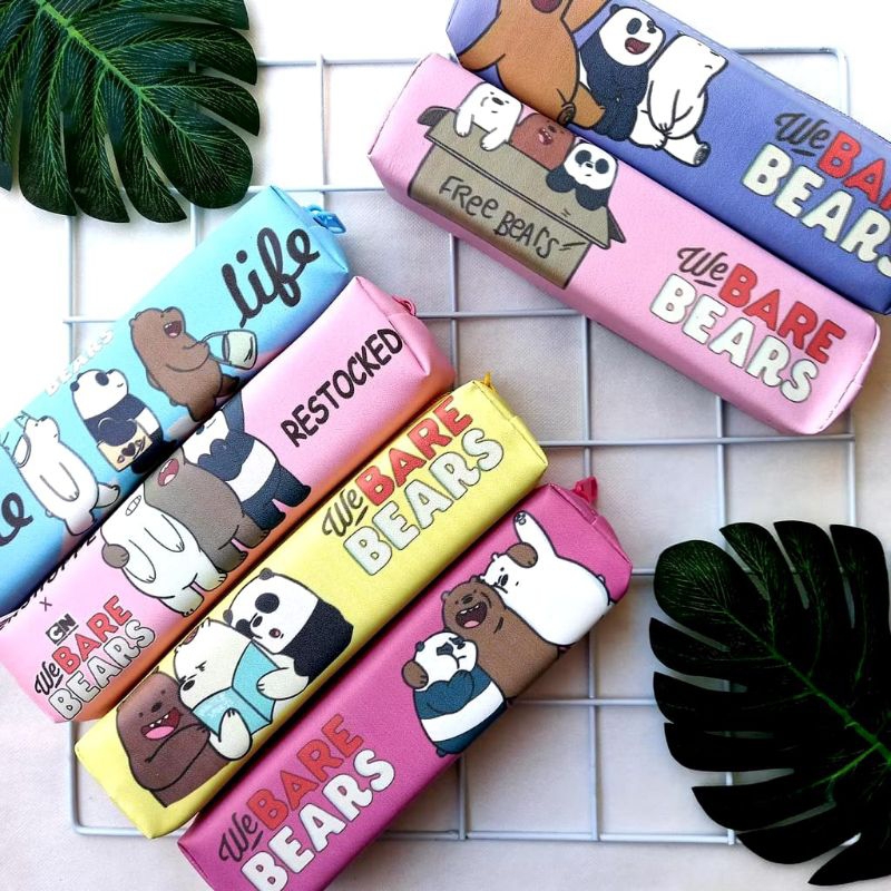 

Tepak Pensil Lucu Kotak Pensil Motif Kartun We Bare Bear Tempat Pensil Murah