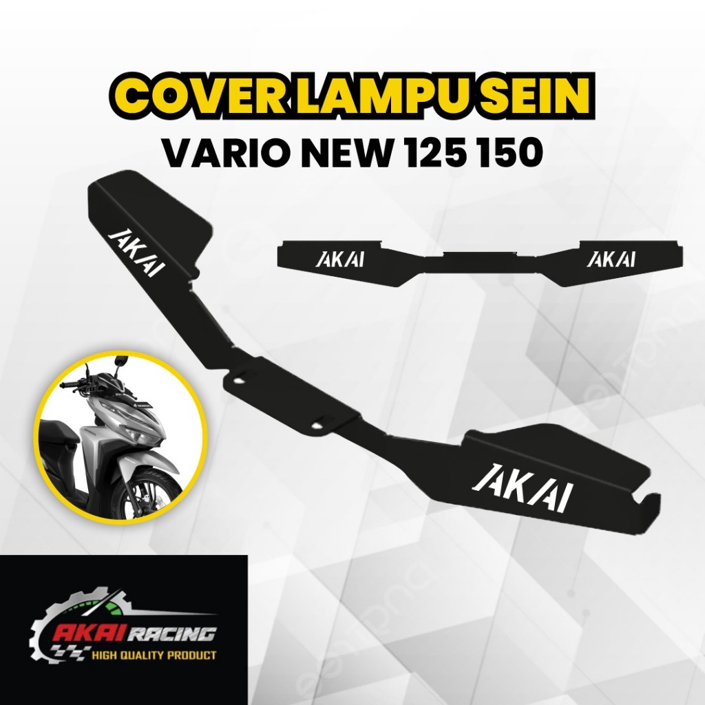 Cover Sen Vario Cover Lampu Sein Belakang Vario New 125/150 Akai Racing