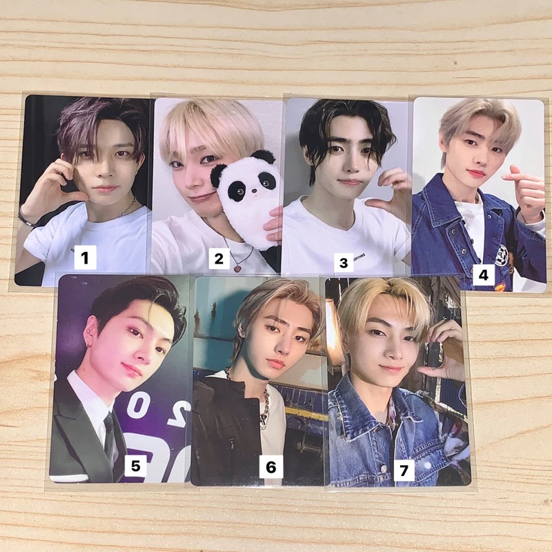[ready ENH1] pc official enhypen heeseung jay sunghoon sunoo fate yzy panda r4 manifesto border day 