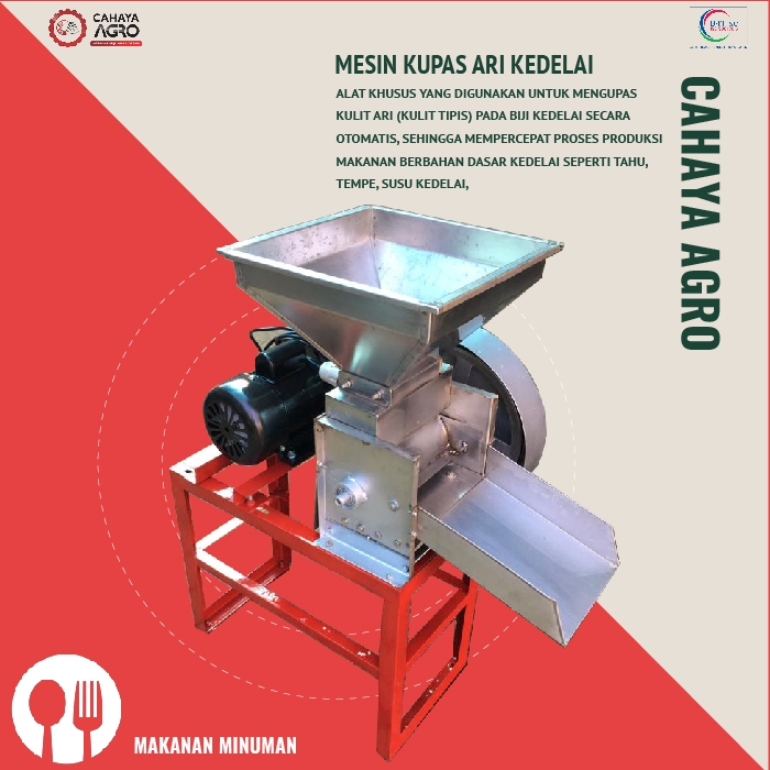 Mesin Kupas Ari Kedelai