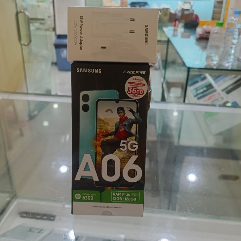 Samsung galaxy A06 5g ram 6+6/128gb garansi resmi sein indonesia