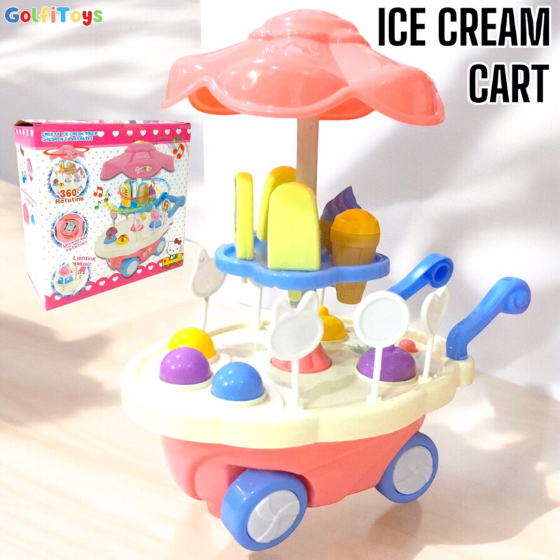 Mainan Ice Cream Shop Little Hello Kitty/My Little Pony Mainan Jualan Ice Cream