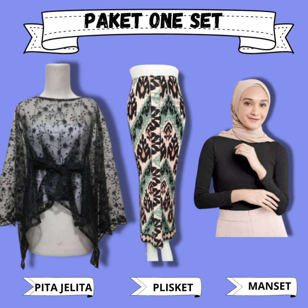 SALE MURAH Kebaya Modern Wisuda Modern Hijab Remaja Terbaru Kebaya Jelita Baju kondangan One Set Kon
