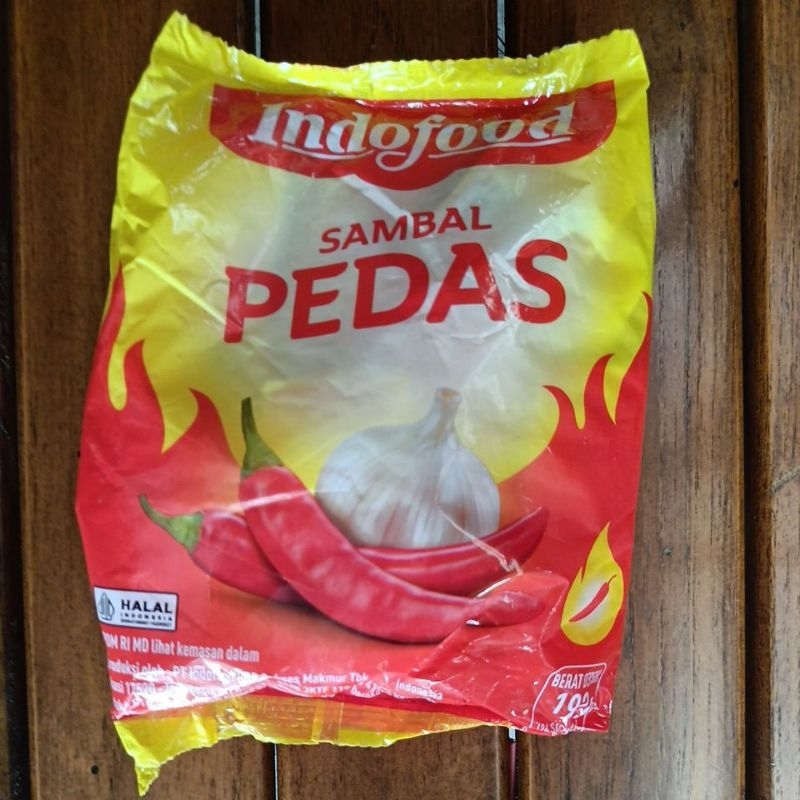 

Saos sambal indofood sachet ini 24 sachet @8gr