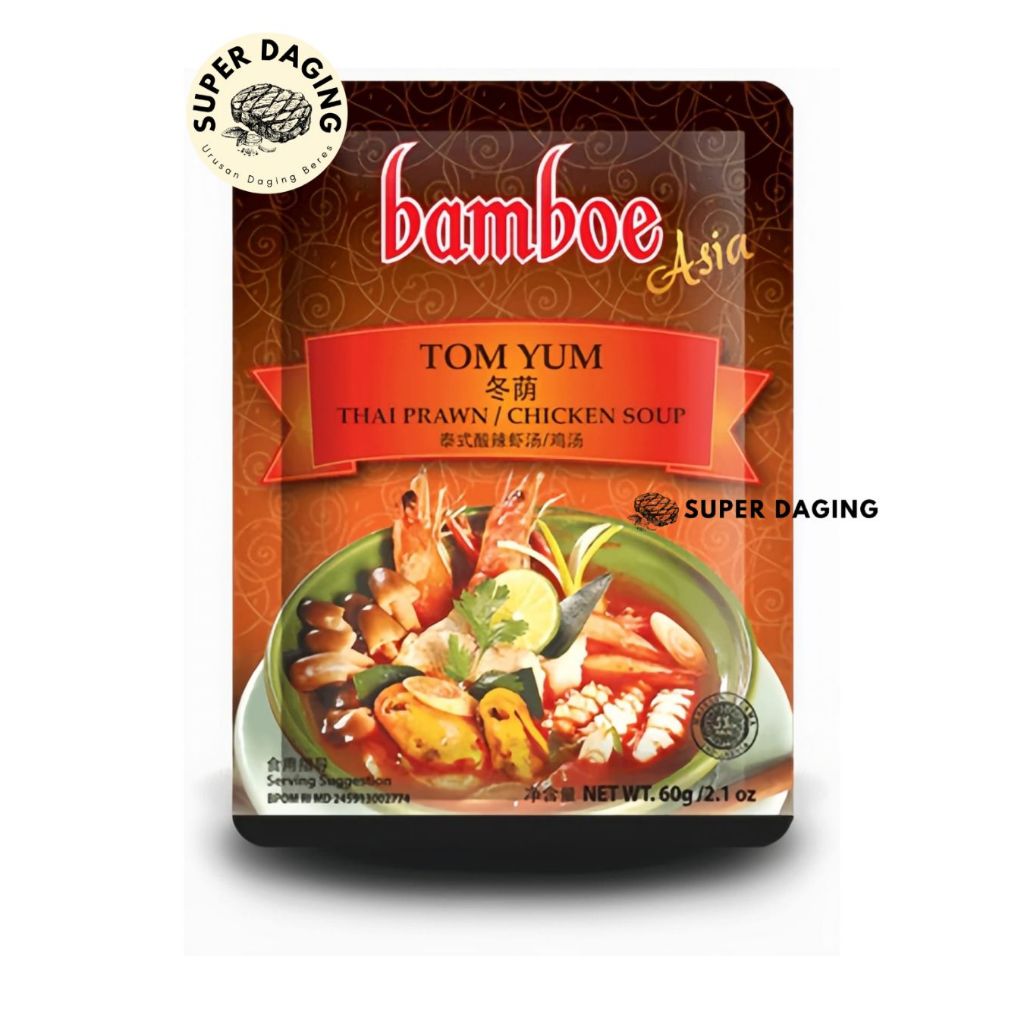 

Bumbu Instan Tom Yum Bamboe 60g - Super Daging Pekanbaru