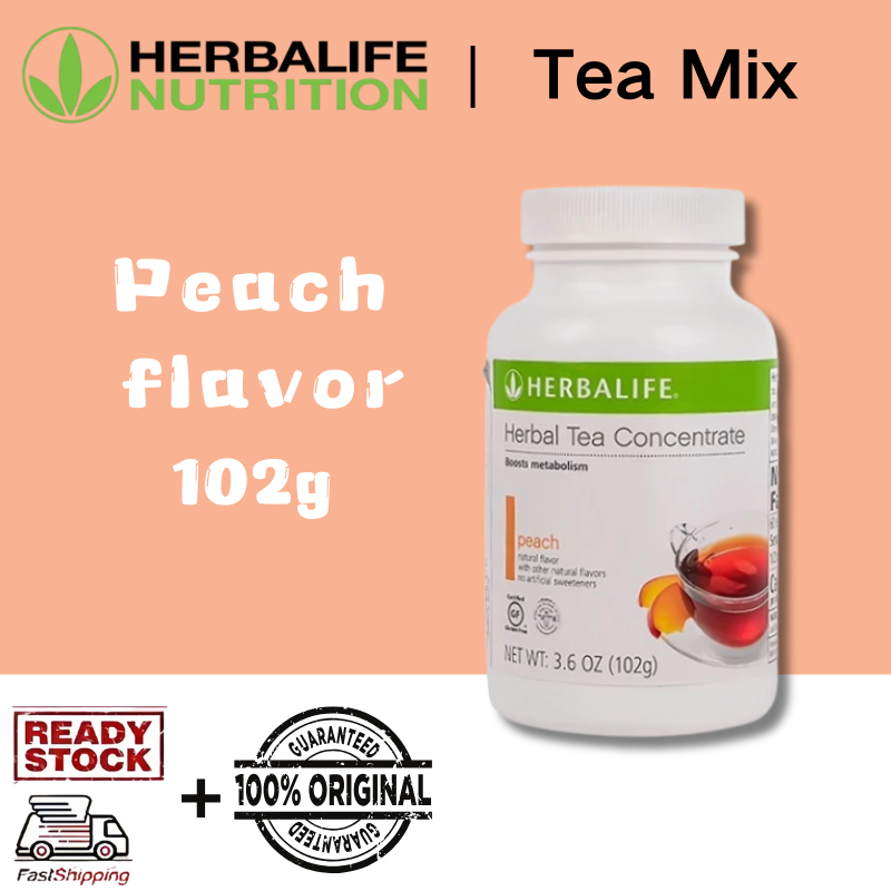 

*100% original* - HERBALIFE TEA MIX Campuran Teh - Peach/Persik