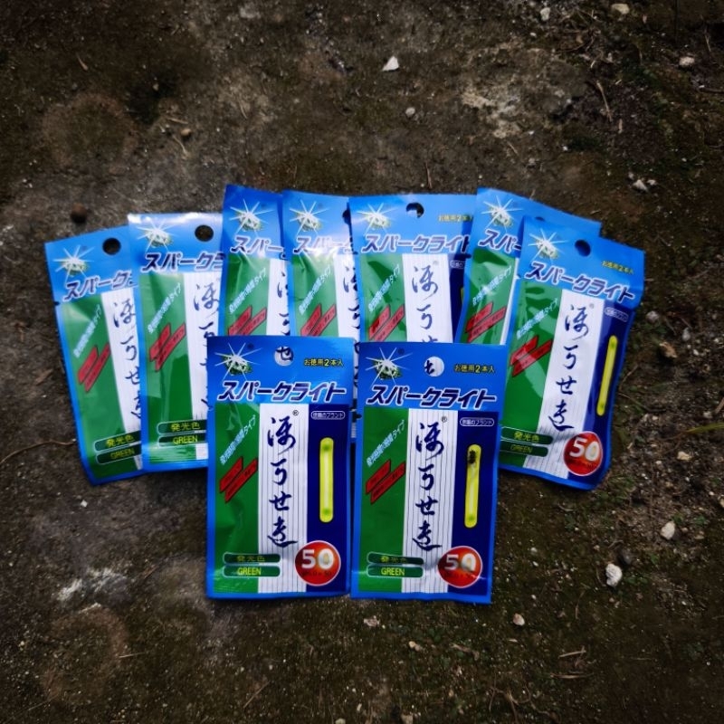 Starlite Starlet Fosfor Glow Stick Jumbo Size 50m isi 2 Lampu Starlite Pelampung Pancing Besar